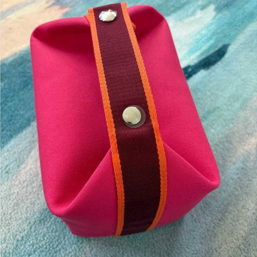 Hermes Bride de Brac Case, Hisbiscus,  GM size - Picture 5 of 6